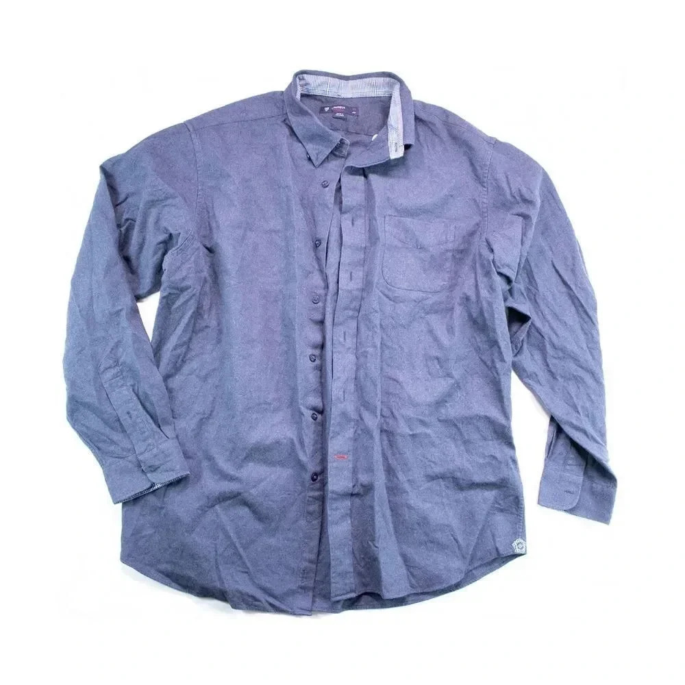 Cremieux Collection Gray Button Down Shirt